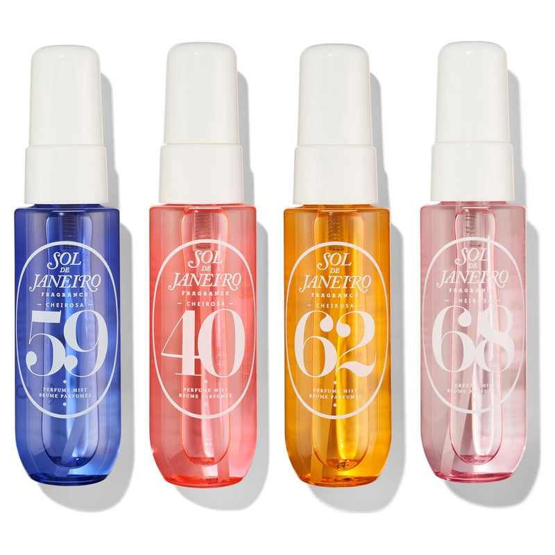 Sol de Janeiro Cheirosa 59, 40, 62 and 68 perfume mists, 30ml each