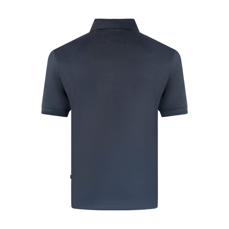 Hugo Boss Dark Blue Polo Shirt | Mercerised Cotton