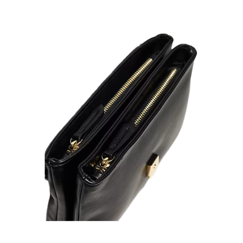 Valentino Women's Varsavia Small Satchel bAG Black VBS7CA04001
