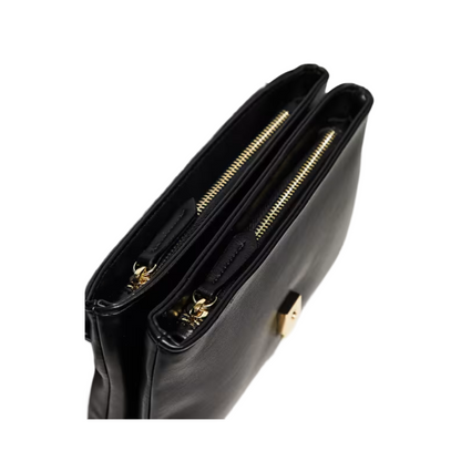 Valentino Women's Varsavia Small Satchel bAG Black VBS7CA04001