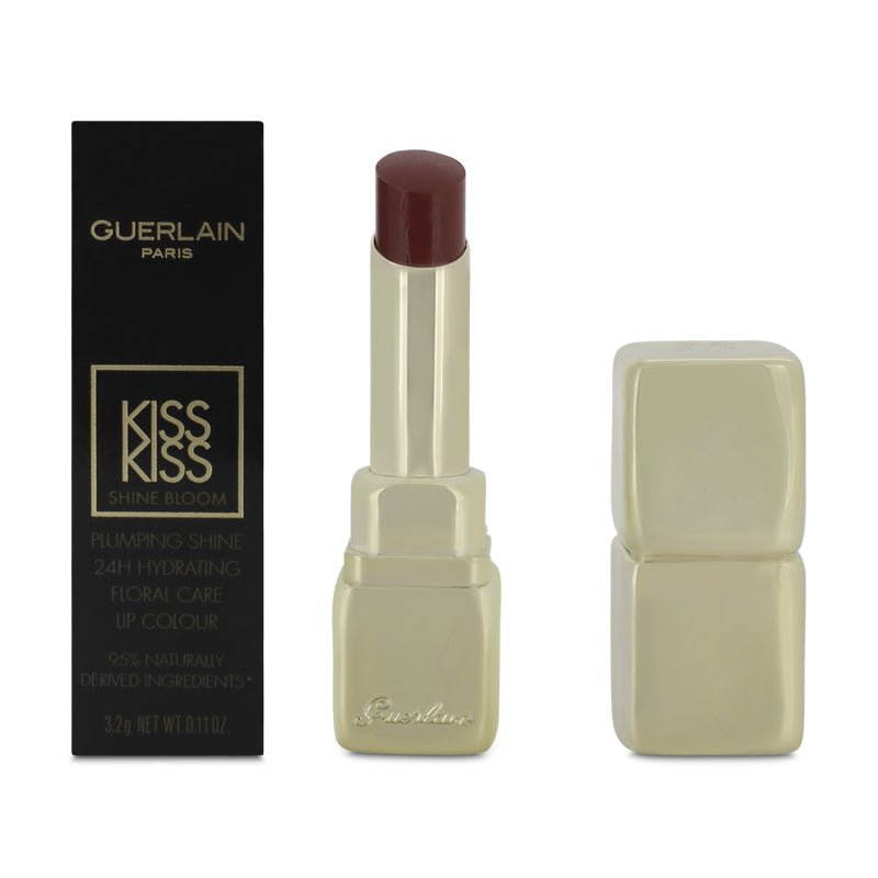 Guerlain KissKiss Bloom Shine Lipstick 139 Dahlia Kiss (Blemished Box)