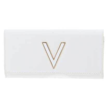 Valentino Coney Large Wallet White Women's VPS7QN113