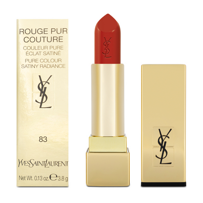 YSL Rouge Pur Couture Lipstick 83 Fiery Red (Blemished Box)