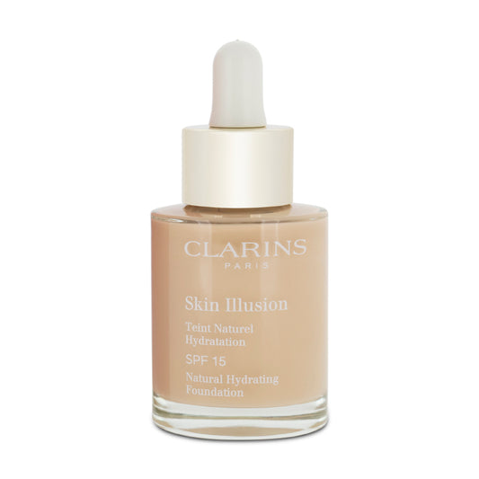 Clarins Skin Illusion Foundation SPF 15 107 Beige 30ml (Blemished Box)