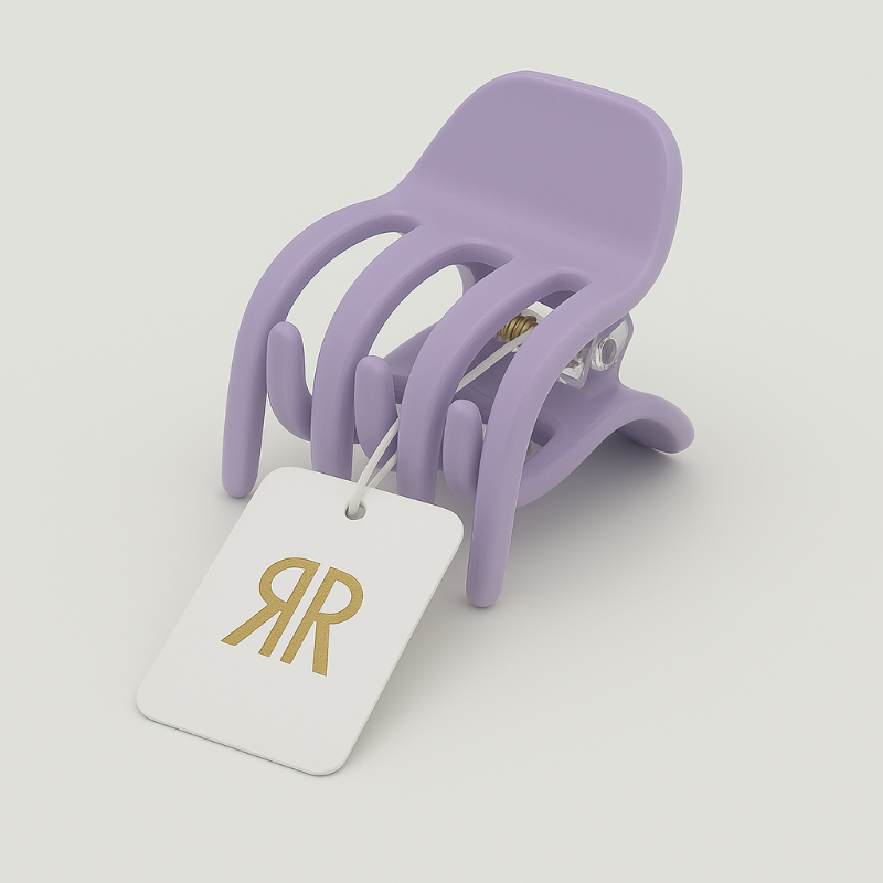 Small Hairshark Hair Claw Clip Light Purple By Ronald A/S Hair 