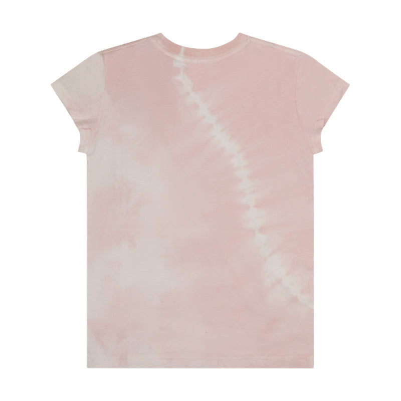 Ralph Lauren Polo Bear Tie-Dye Cotton Girls Jersey T-Shirt Pink