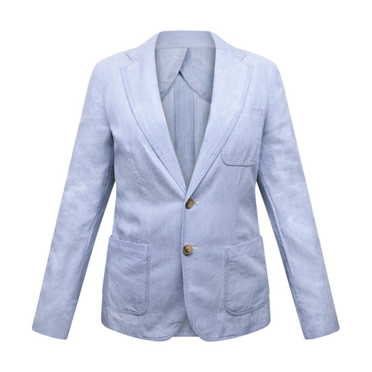 Ralph Lauren Polo Chambray Women's Blazer Light Blue