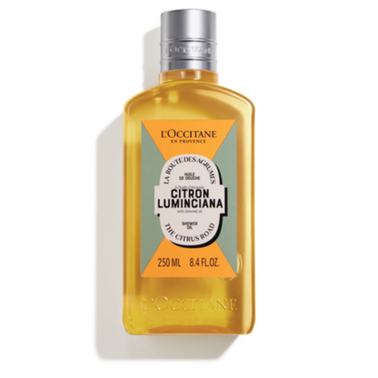 L'Occitane Le Grand Voyage Velvet Body & Hands Set Citron Luminciana Shower Oil 250ml Citron Luminciana MIlk Concentrate 200ml Citron Luminciana Hand Cream 30ml
