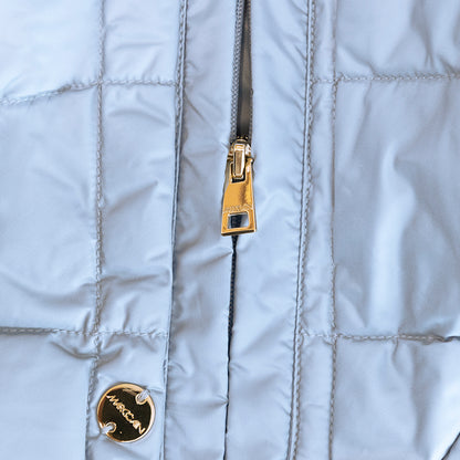 Marc Cain Womens Outdoor Jacket Dark Summer Sky Blue