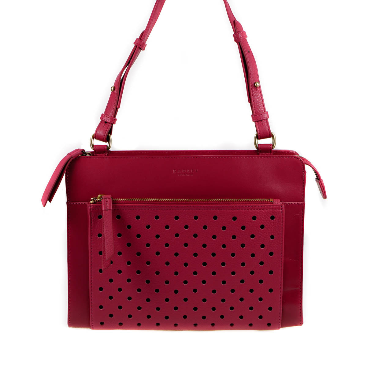 Pink radley bags on sale sale