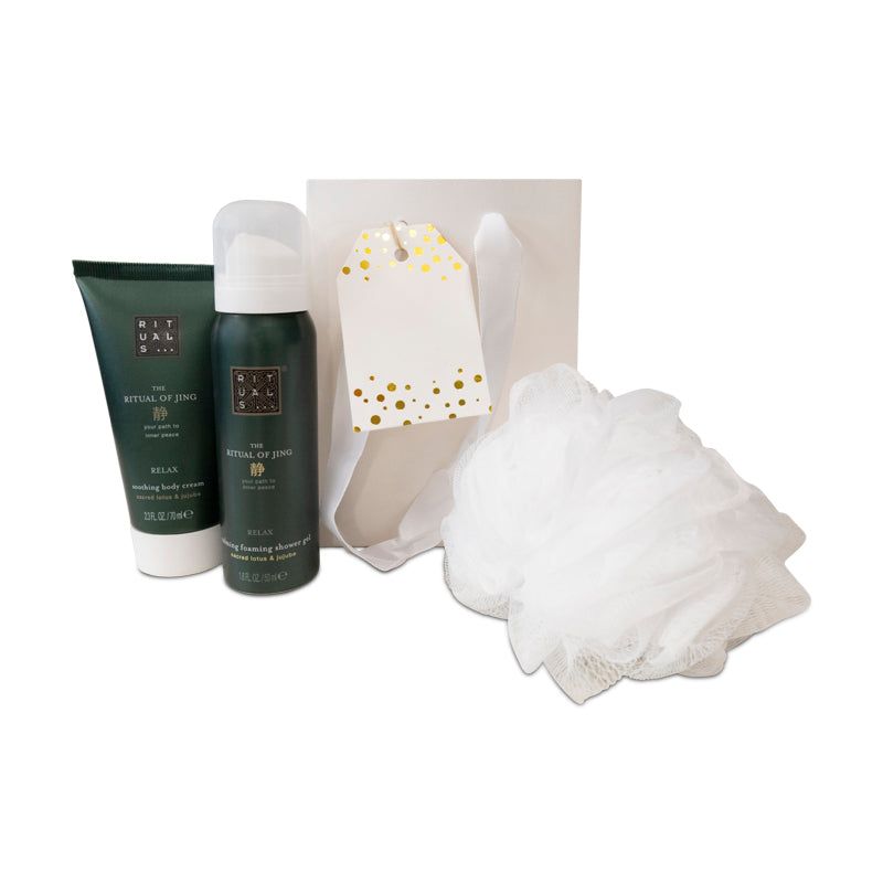 Rituals The Ritual Of Jing Shower Gel 50ml & Body Cream 70ml Gift Set