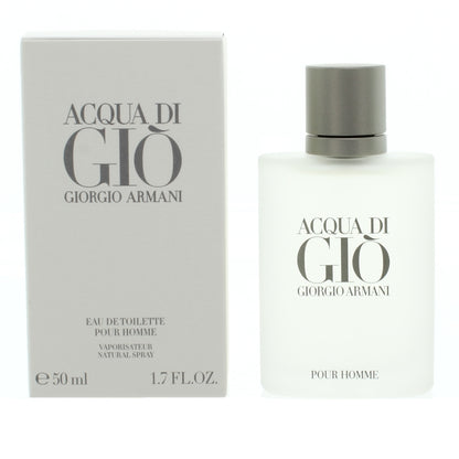 Giorgio Armani Acqua Di Gio 50ml EDT Pour Homme (Blemished Box)