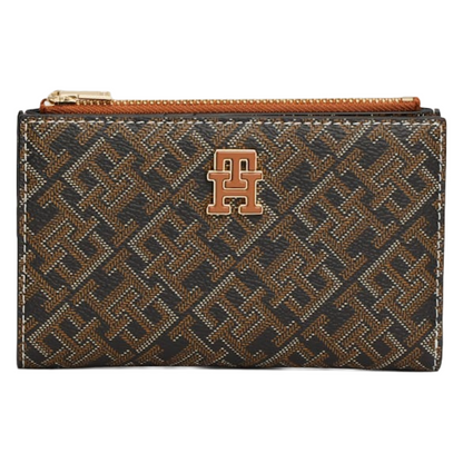 Tommy Hilfiger Monoplay Slim Purse Black/Brown Women's