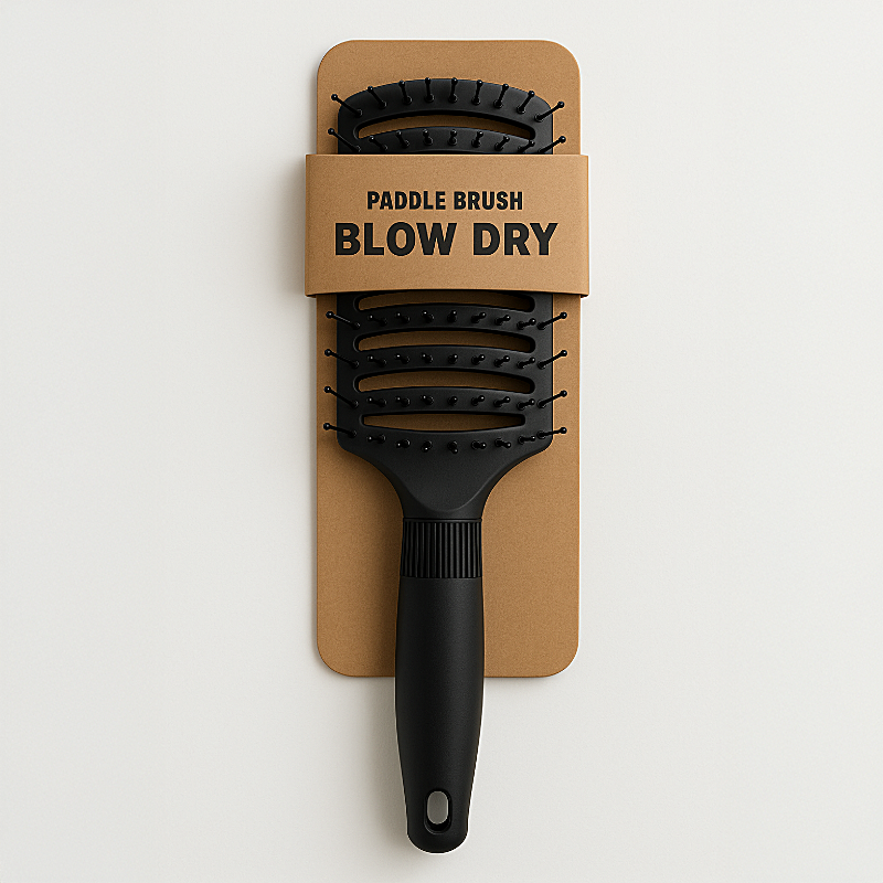 Ronald A/S Blow Dry Paddle Hair Brush Black
