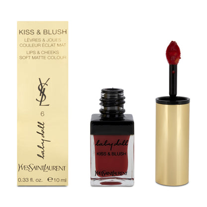 YSL Baby Doll Kiss & Blush 6 Rouge Libertine