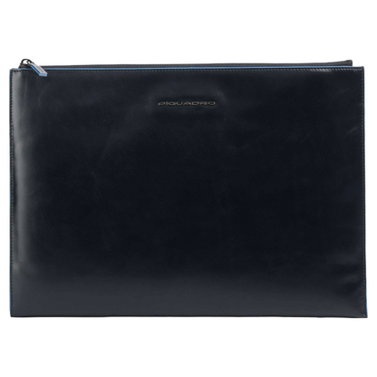 Piquadro Blue Tablet Bag Cow Leather 13 inch