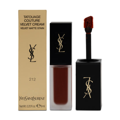 YSL Tatouage Couture Liquid Lipstick 212 Rouge Rebel (Blemished Box)
