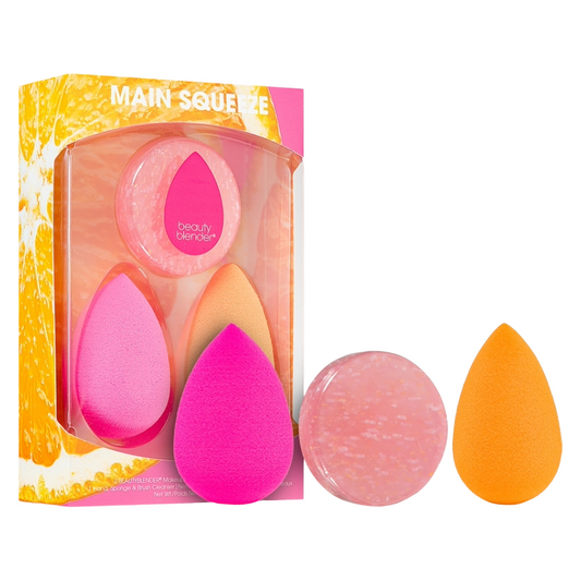 BeautyBlender Main Squeeze Make Up Sponges & Cleanser Tool Blend & Cleanse Set