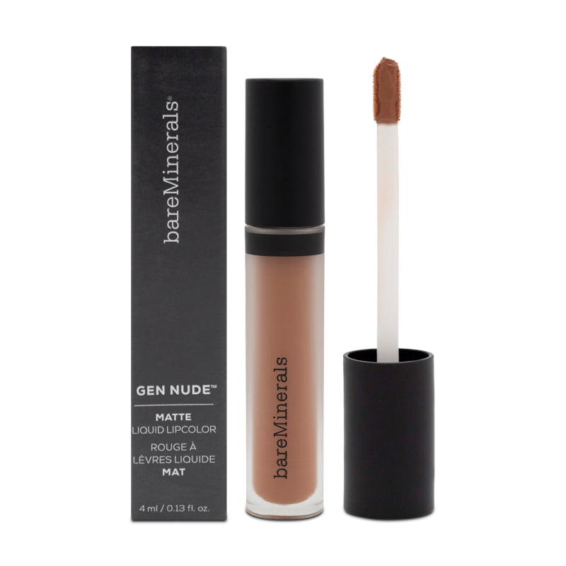 bareMinerals Gen Nude Matte Brown Liquid Lipstick OM