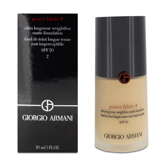 Giorgio Armani Matte Foundation 2 Power Fabric 30ml