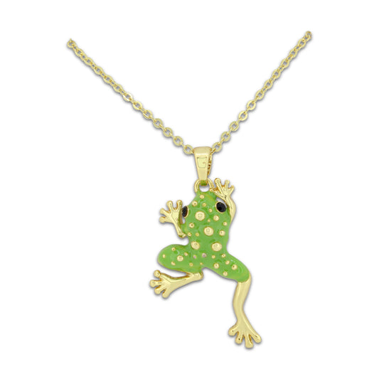 Khloelle Gold Frog Necklace LC0079845