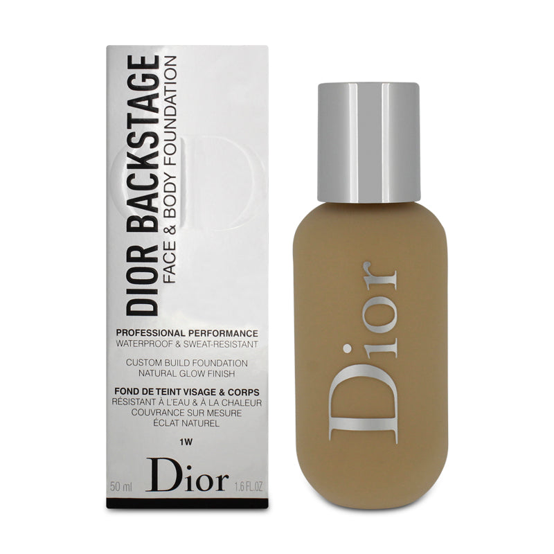 Dior Backstage Face & Body Foundation 1W 1 Warm (Blemished Box)