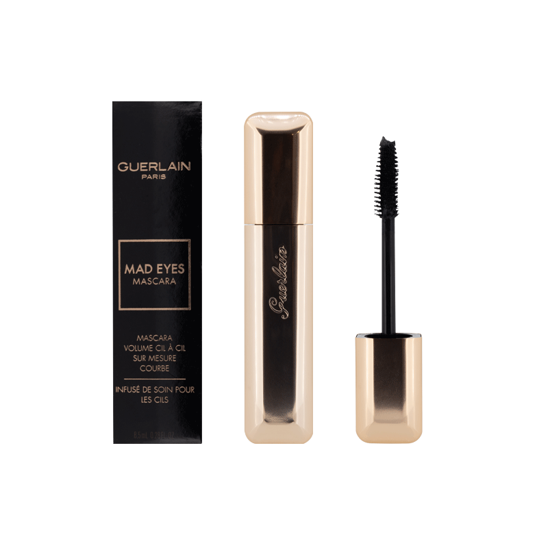 Guerlain Mad Eyes Mascara Buildable Volume Lash By Lash Curl 01 Mad Black