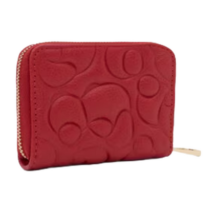 Tous Greta Leather Coin Purse Red
