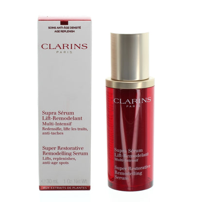 Clarins Super Restorative Remodelling Face Serum 30ml (Blemished Box)