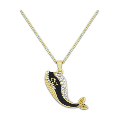 Khloelle Gold Whales Necklace LC0070837