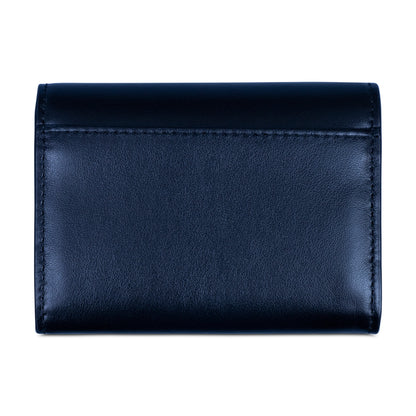 Ralph Lauren Polo Leather Fold-Over Card Case Black