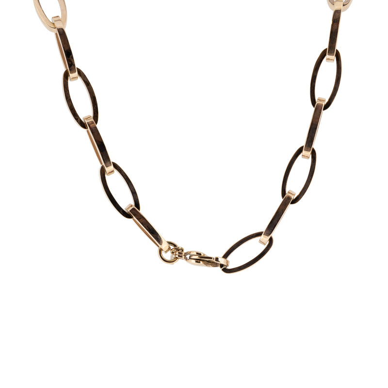 Storm Crysta Loop Necklace Rose Gold