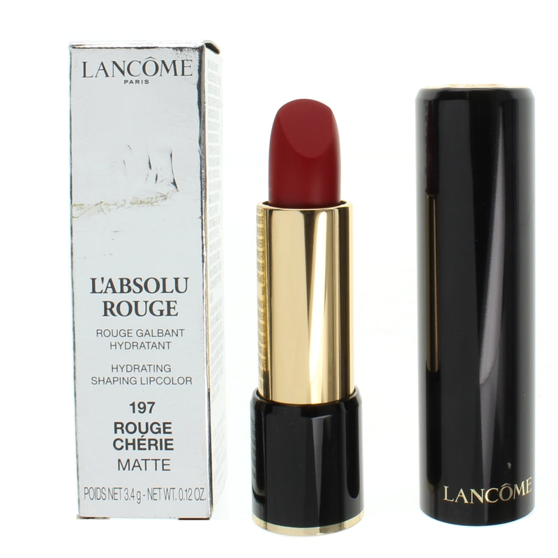 Lancome L'Absolu Rouge Hydrating Lipstick 197 Rouge Cherie