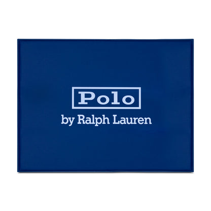 Ralph Lauren Polo Leather Fold-Over Card Case Black