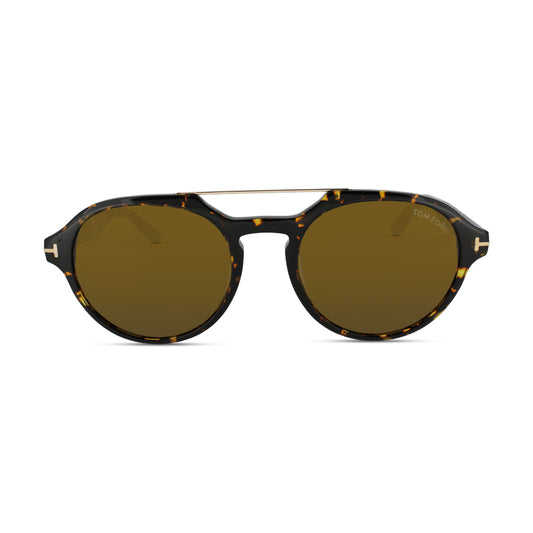 Tom Ford Brown Men's Polarised Sunglasses FT0696