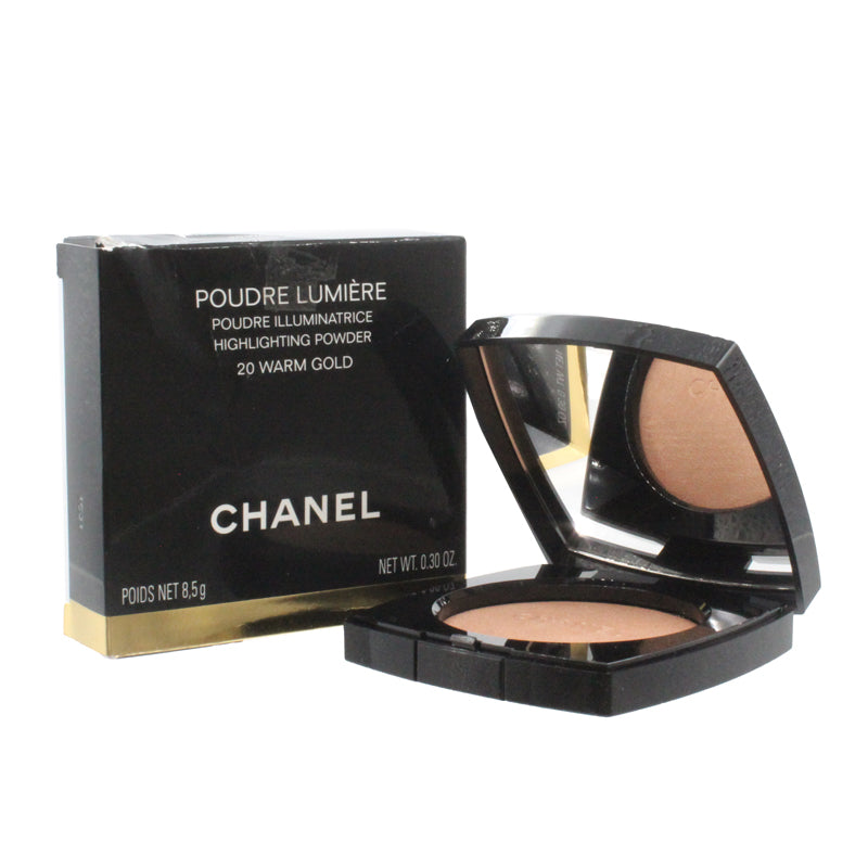 Chanel Poudre Lumiere Highlighting Powder 20 Warm Gold