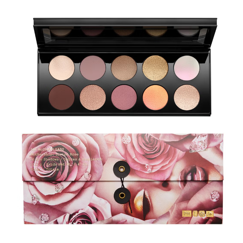 Pat McGrath Labs Mothership VII Divine Rose Eyeshadow Palette 10 Shades