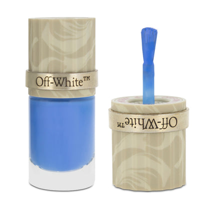 Off-White Paperwork Color Matter Digital Matt Nail Polish Blue