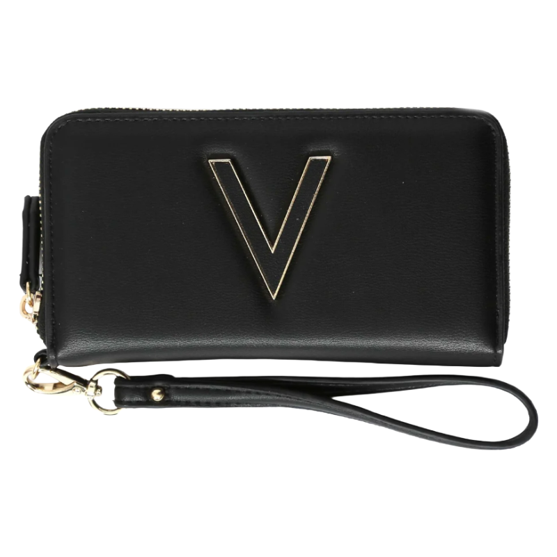 Valentino Coney Large Purse Black Women's VPS7QN133