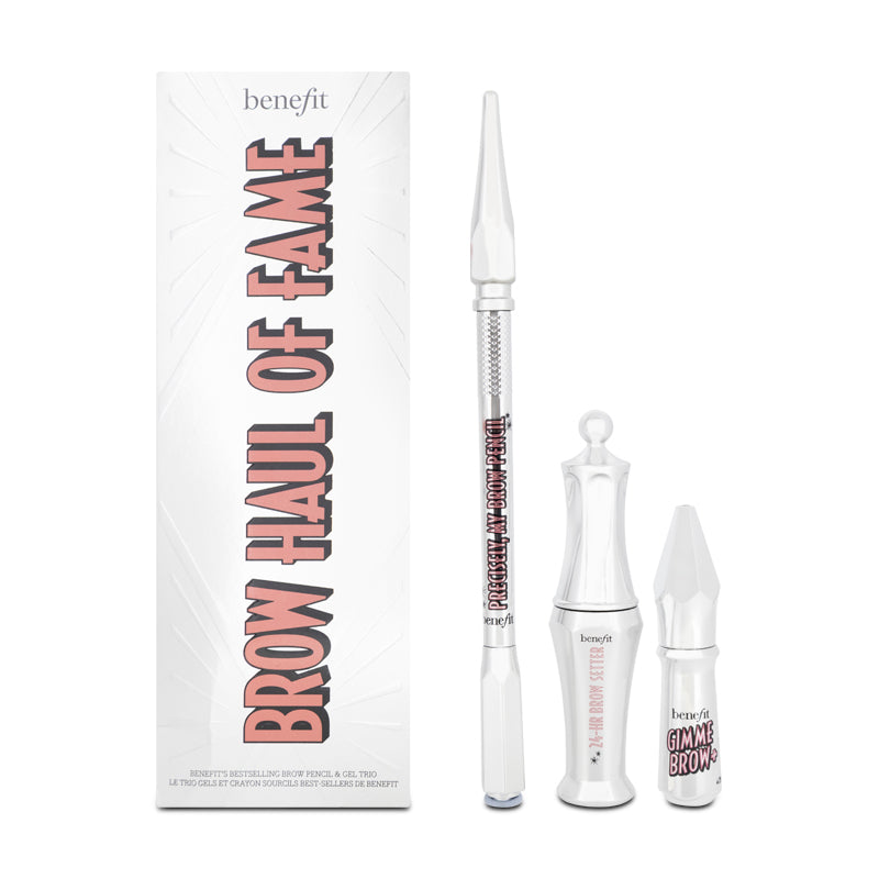 Benefit Brow Haul Of Fame Brow Set 4 Deep Brown Eyebrow Kit (Blemished Box)