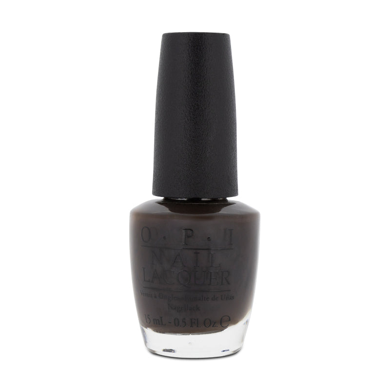 OPI Shimmer Grey Nail Polish 15ml - Love Is Hot And Coal