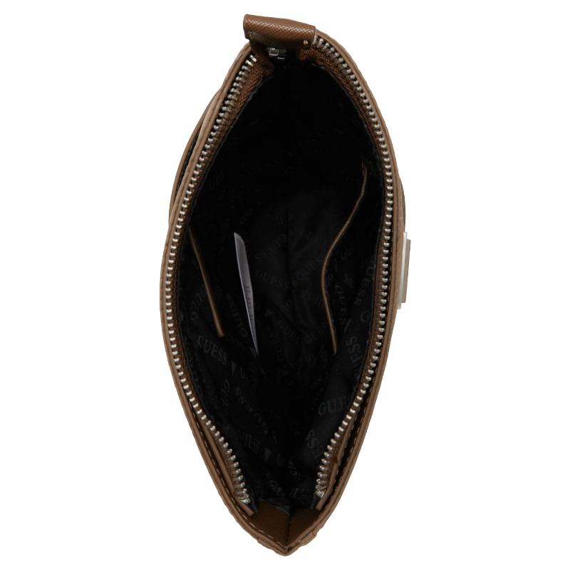 Guess Roma Crossbody Bag Brown Men's