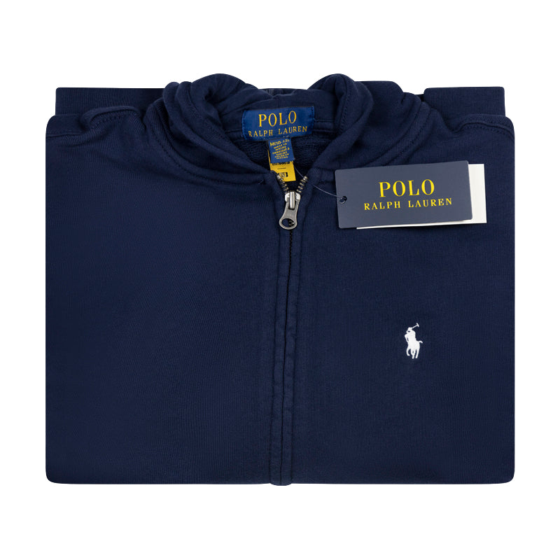 Ralph Lauren Polo Logo Terry Full -Zip Hoodie 