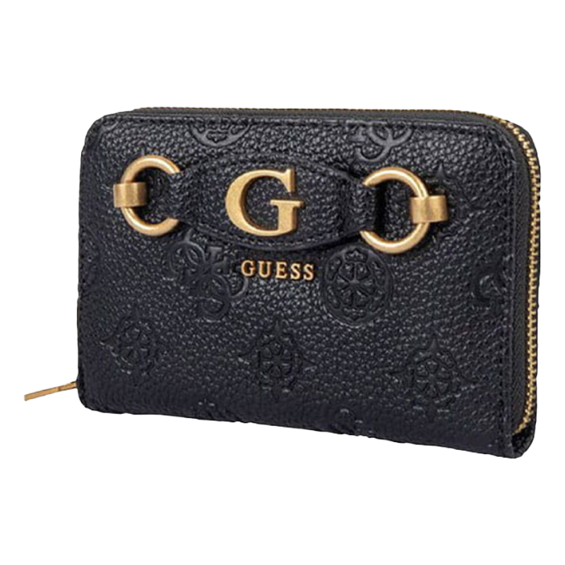 Guess Izzy Peony Women's Wallet Black Logo PD920940