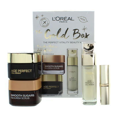 L'Oreal The Gold Box The Perfect Vitality Beauty Kit