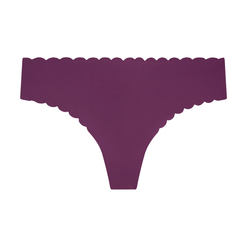 Victoria's Secret Burgandy Thong