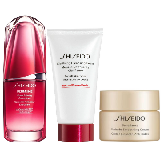 Shiseido Ultimune Power Infusing Concentrate 30ml Cream 30ml Set 