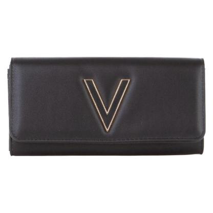 Valentino Coney Large Wallet Black Women's VPS7QN113