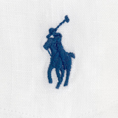 Ralph Lauren Polo Linen Pocket Shirt White