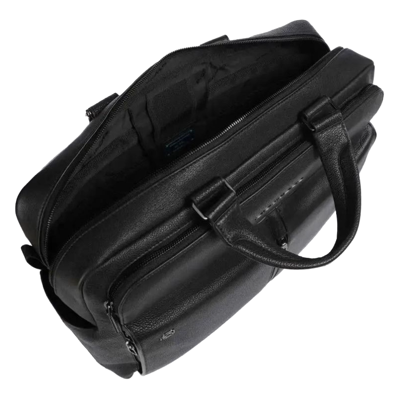 Piquadro Laptop Bag 14 inch Black Briefcase CA4098W130/N